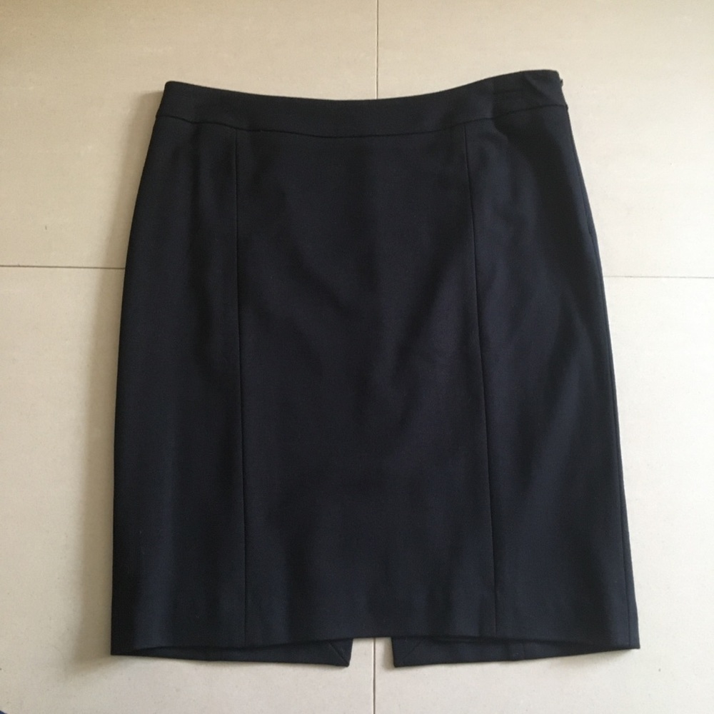 Kenneth Cole Black Pencil Skirt Size 6 EUC